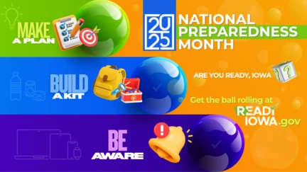2025 National Preparedness Month. Are you ready, Iowa?